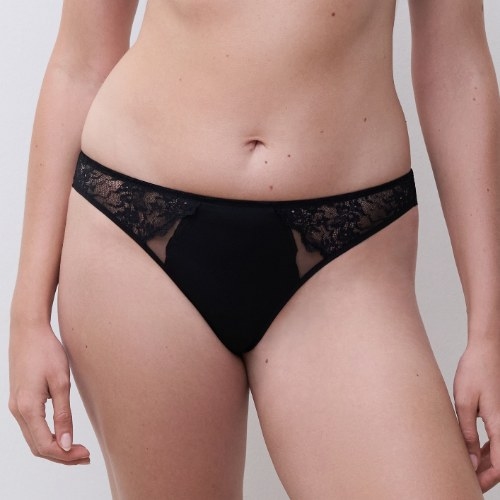 Chantelle Crush noir culotte string