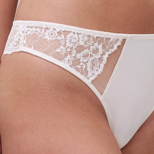 Chantelle Crush blanc culotte string