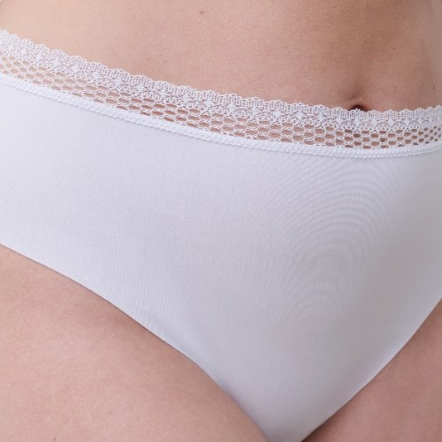 Chantelle Cozy Chic blanc haut slip