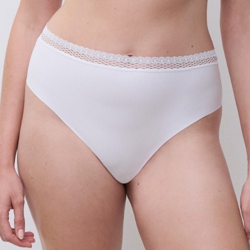 Chantelle Cozy Chic blanc haut slip