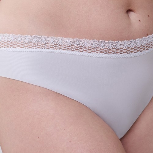Chantelle Cozy Chic blanc slip brésilien