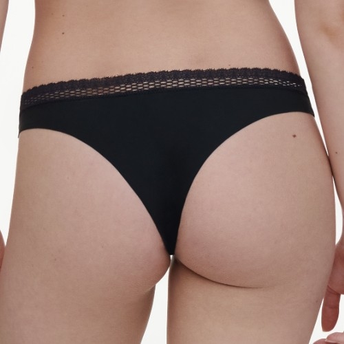 Chantelle Cozy Chic noir slip brésilien