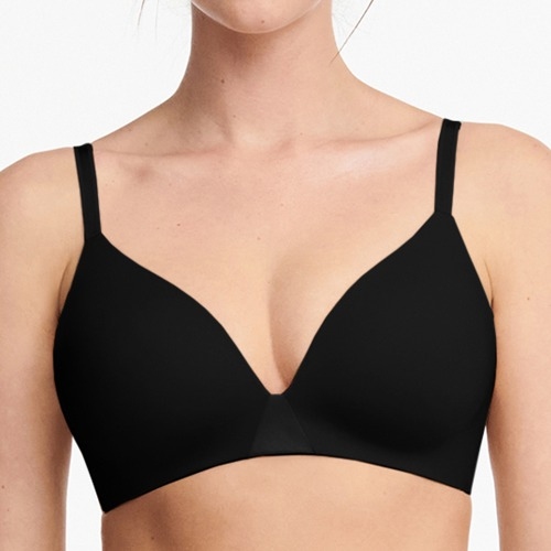 Chantelle Essentiall noir soutien-gorge sans armatures en dentelle