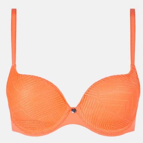 Chantelle Emma orange soutien-gorge rembourré