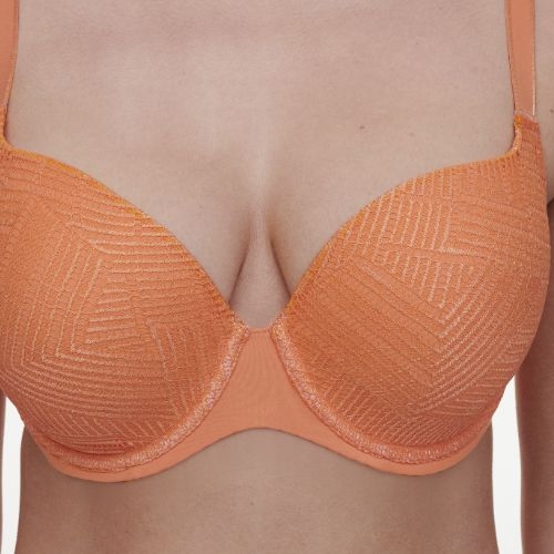 Chantelle Emma orange soutien-gorge rembourré