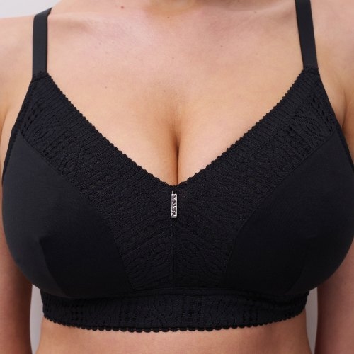 Chantelle Easy Support noir soutien-gorge sans armatures en dentelle