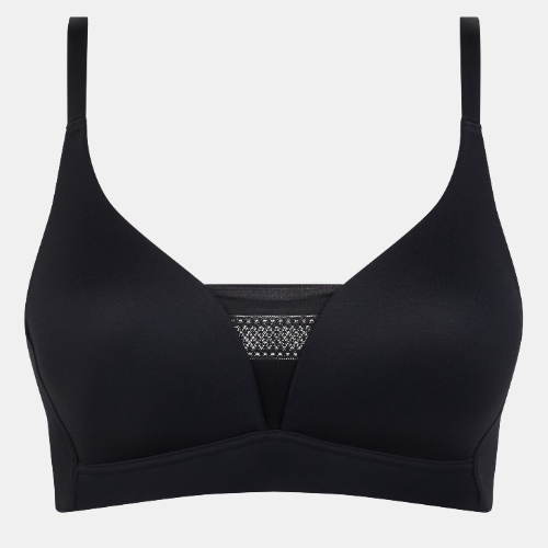Chantelle Easy Bliss noir soutien-gorge sans armatures en dentelle