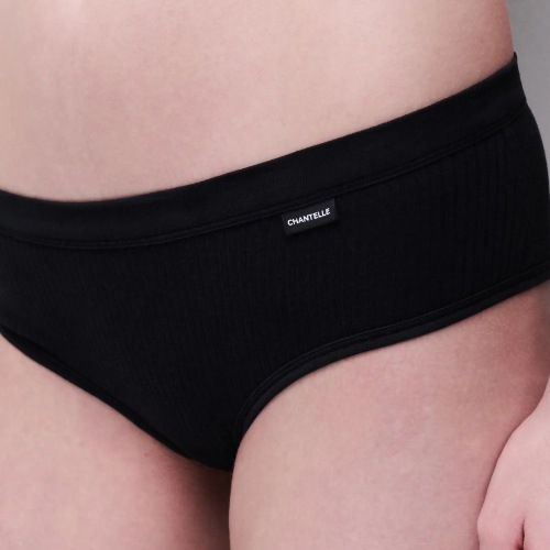 Chantelle Cotton Comfort noir shortie