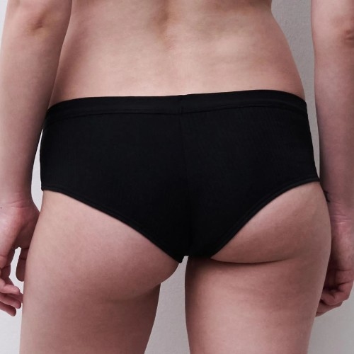 Chantelle Cotton Comfort noir shortie