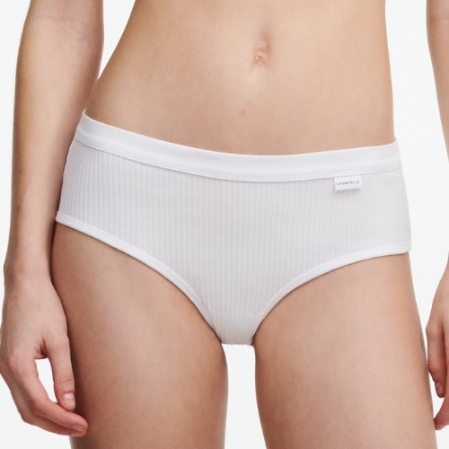 Chantelle Cotton Comfort blanc shortie