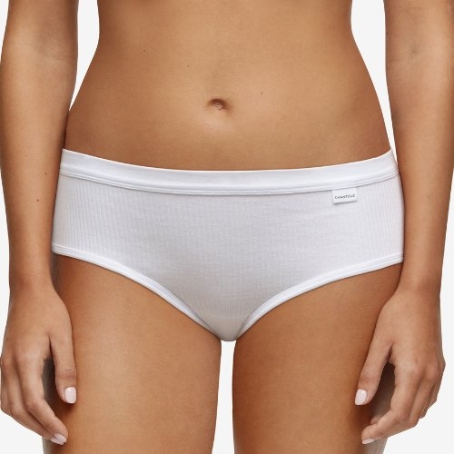 Chantelle Cotton Comfort blanc shortie