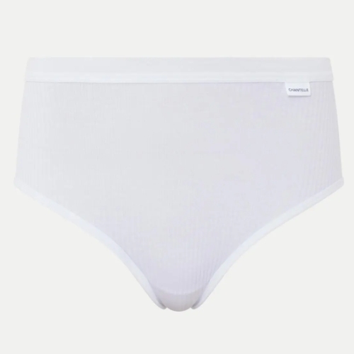 Chantelle Cotton Comfort blanc haut slip