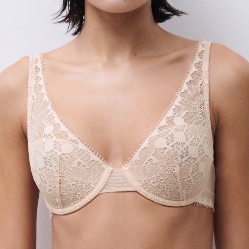 Chantelle Day to Night beige soutien-gorge rembourré