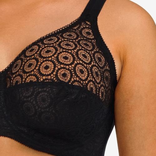 Chantelle Fete noir soutien-gorge sans forme