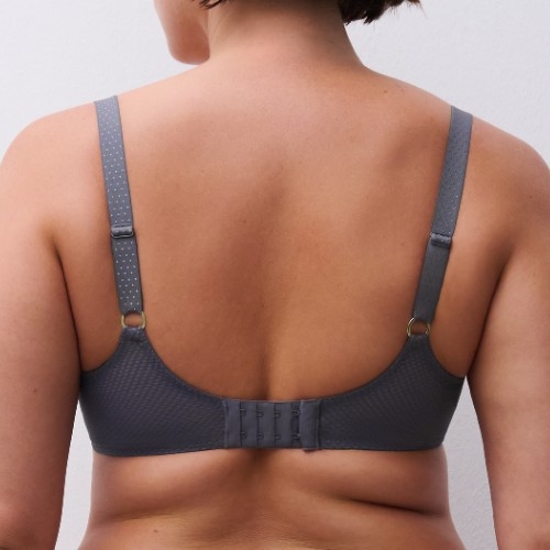 Chantelle Fleurs gris soutien-gorge rembourré