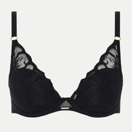Chantelle Fleurs noir soutien-gorge rembourré