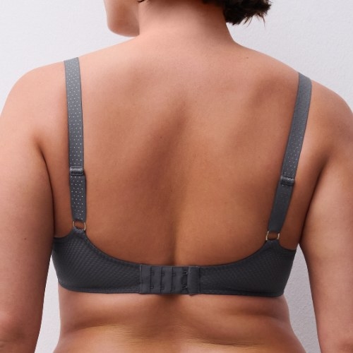 Chantelle Fleurs gris soutien-gorge rembourré