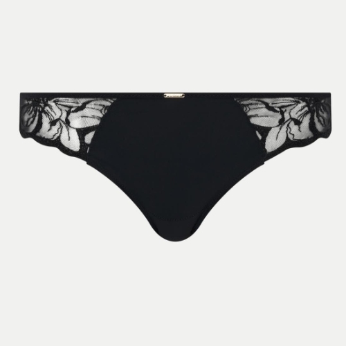 Chantelle Fleurs noir slip