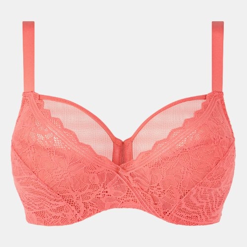 Chantelle Floral Touch corail soutien-gorge rembourré