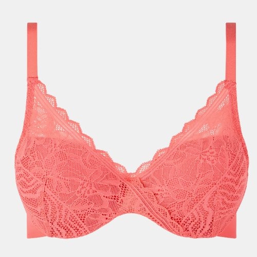 Chantelle Floral Touch corail soutien-gorge rembourré