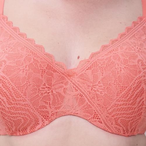 Chantelle Floral Touch corail soutien-gorge rembourré