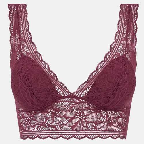 Chantelle Floral Touch violet soutien-gorge sans armatures en dentelle