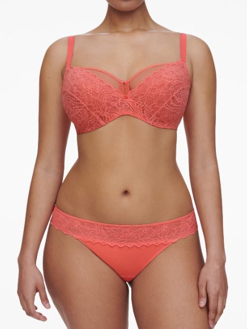 Chantelle Floral Touch corail slip