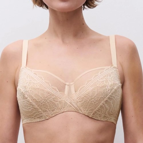 Chantelle Floral Touch beige soutien-gorge sans forme