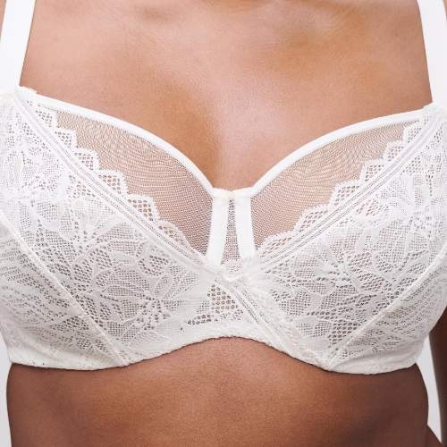 Chantelle Floral Touch blanc soutien-gorge sans forme
