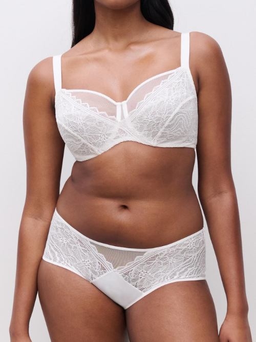 Chantelle Floral Touch blanc soutien-gorge sans forme