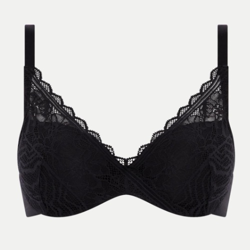 Chantelle Floral Touch noir soutien-gorge rembourré