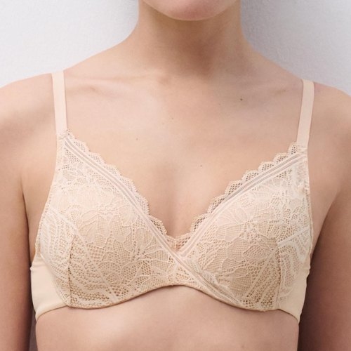 Chantelle Floral Touch beige soutien-gorge rembourré