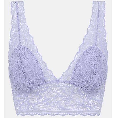 Chantelle Floral Touch bleu soutien-gorge sans armatures en dentelle