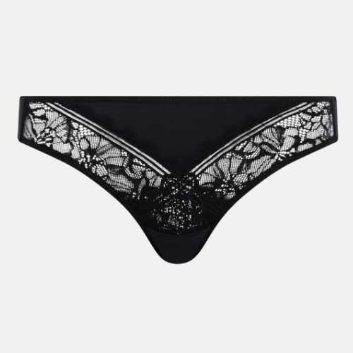Chantelle Floral Touch noir slip
