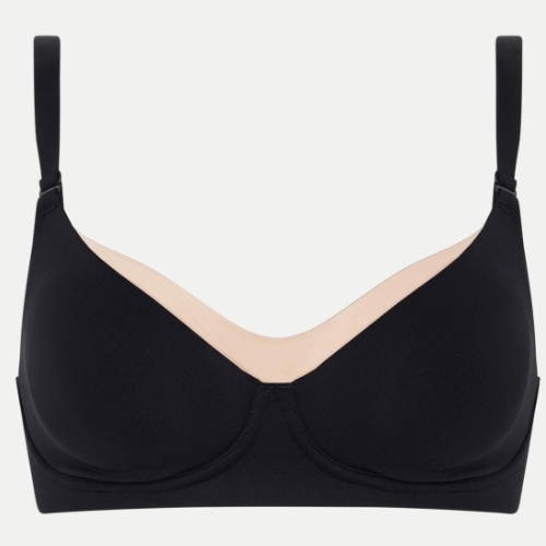 Chantelle Pure Maternity noir soutien-gorge d'allaitement