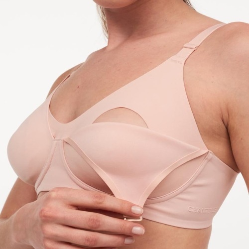 Chantelle Pure Maternity beige soutien-gorge d'allaitement