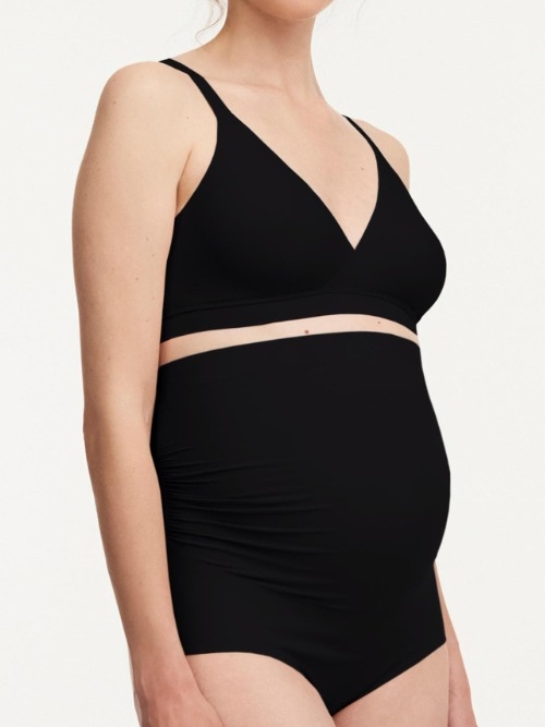Chantelle Pure Maternity noir soutien-gorge d'allaitement