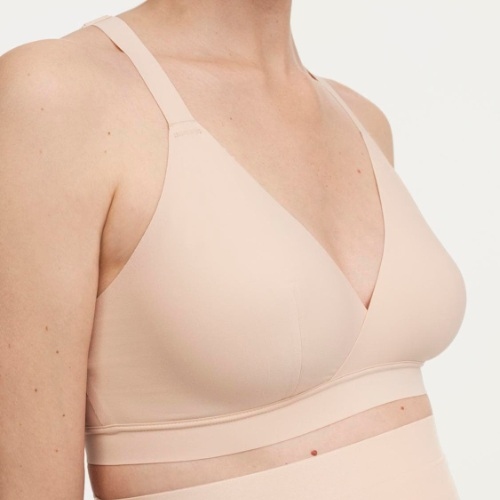 Chantelle Pure Maternity beige soutien-gorge d'allaitement