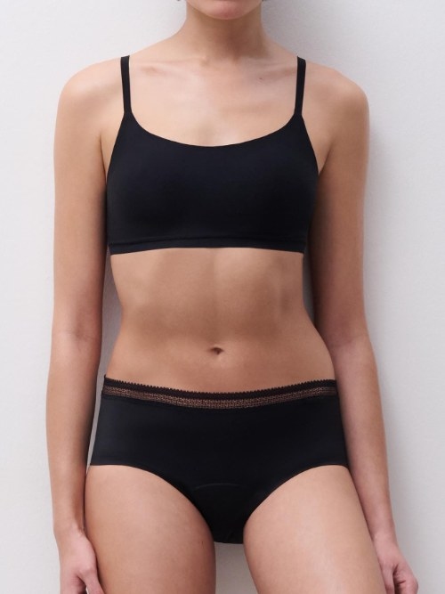 Chantelle Period Panty Essential noir culotte menstruelles