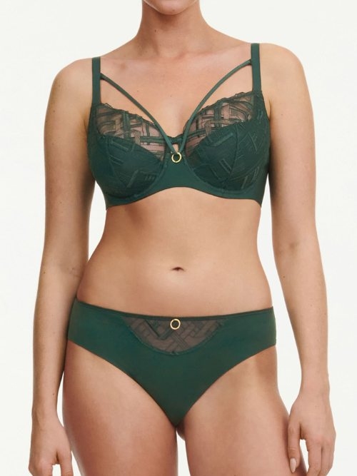 Chantelle Graphic Support vert soutien-gorge sans forme
