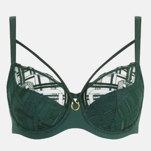 Chantelle Graphic Support vert soutien-gorge sans forme