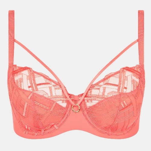 Chantelle Graphic Support corail soutien-gorge sans forme