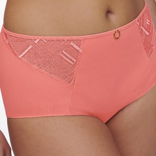 Chantelle Graphic Support corail haut slip