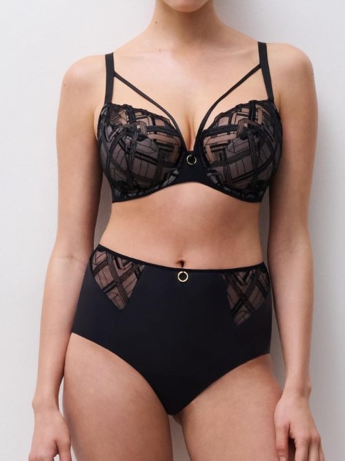 Chantelle Graphic Support noir soutien-gorge sans forme