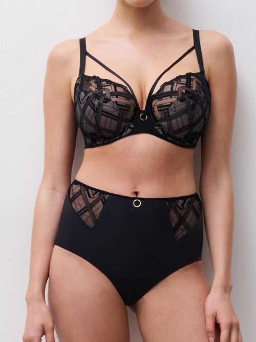 Chantelle Graphic Support noir haut slip