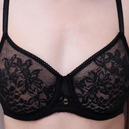 Chantelle Maris noir soutien-gorge sans forme