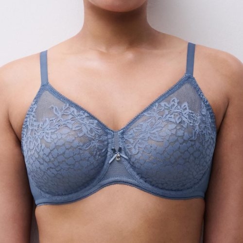 Chantelle Maris jeans bleu soutien-gorge sans forme