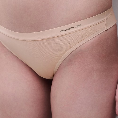 Chantelle One Mesh beige slip