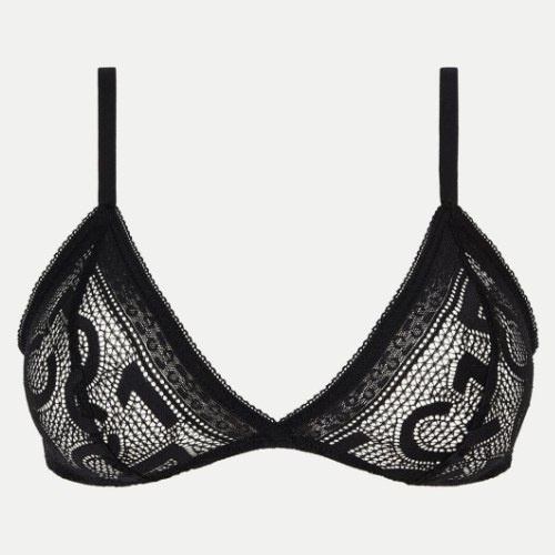 Chantelle One Mono beige soutien-gorge sans armatures en dentelle