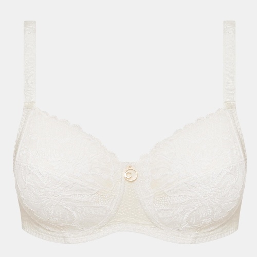 Chantelle Sublime blanc soutien-gorge sans armatures en dentelle